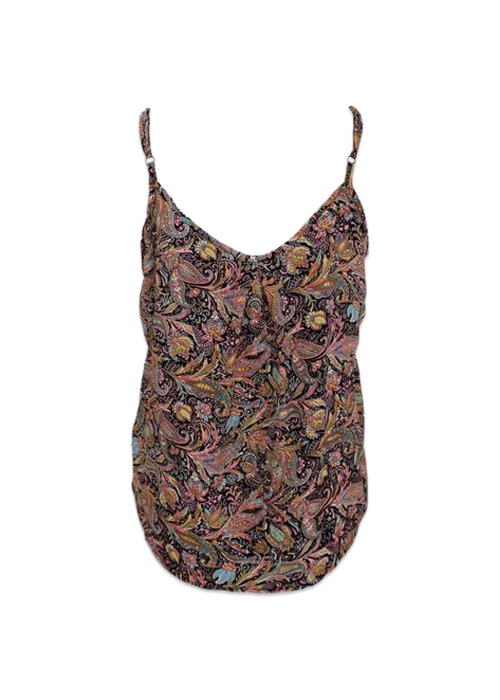 BCLUNA pleat strap top - Black Fairy - Image 2