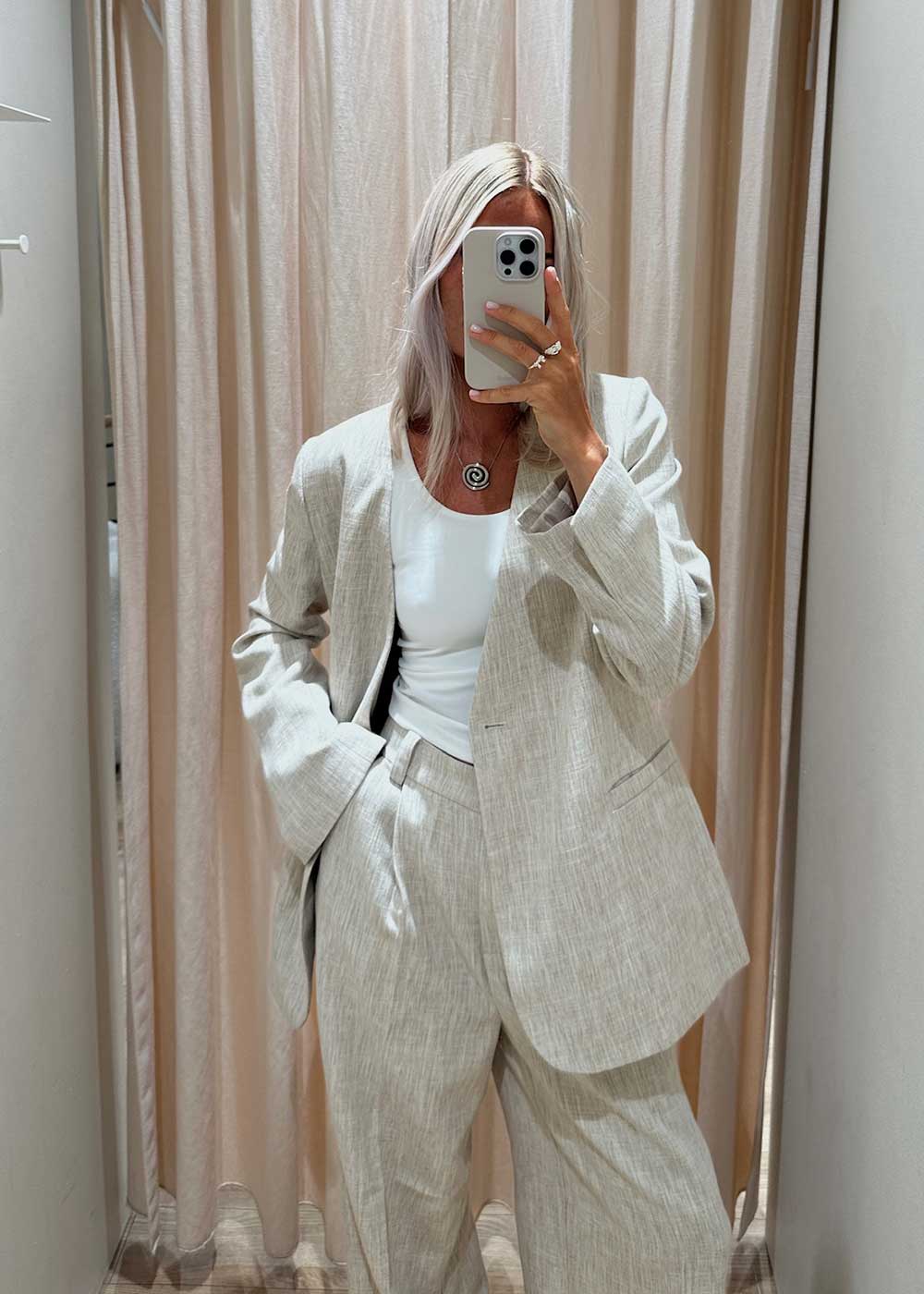 HaleyMD blazer - Summer Sand Melange - Image 4