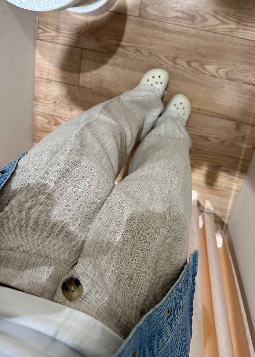 HaleyMD pants - Summer Sand Melange - Image 4