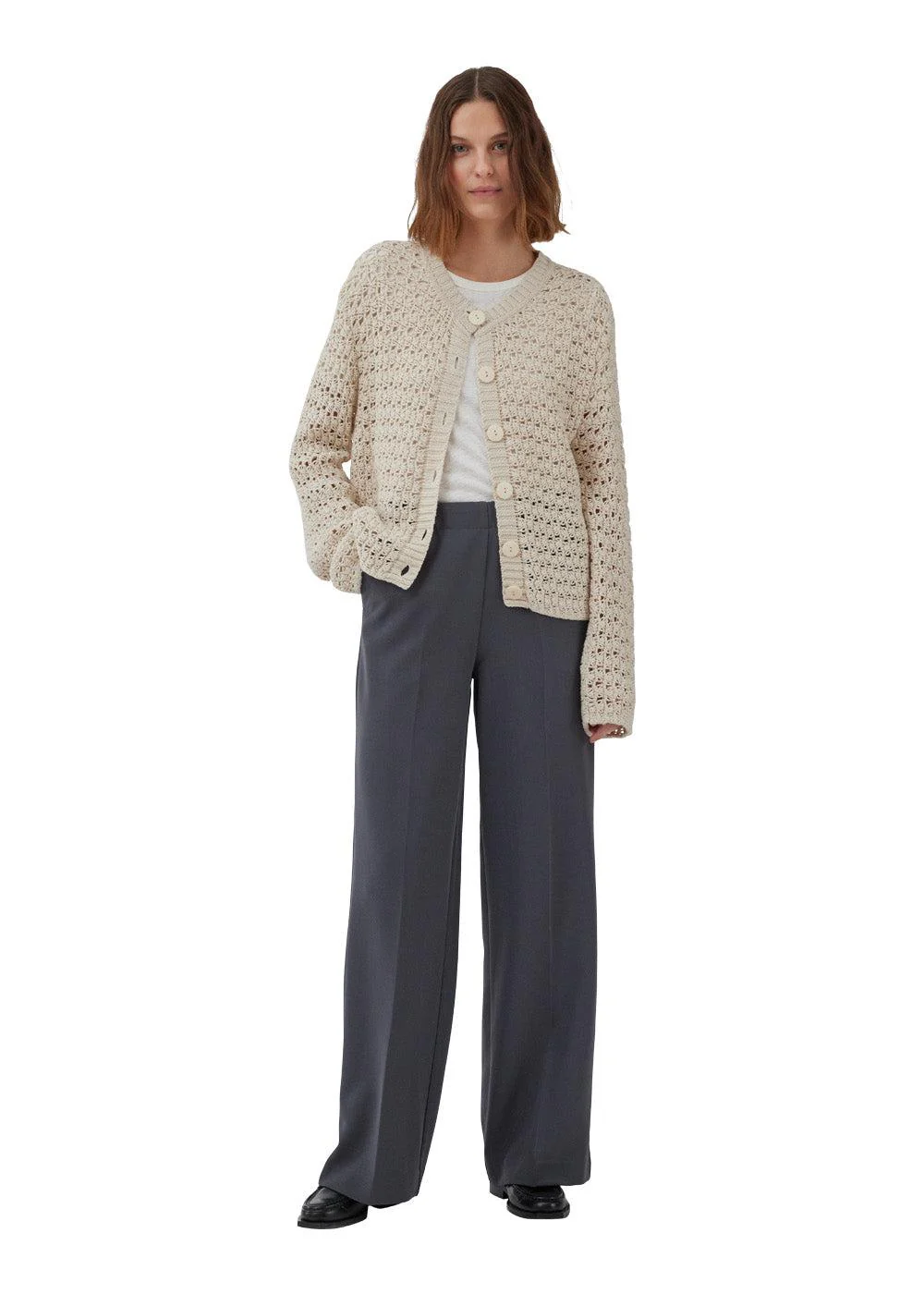 HobbsMD solid cardigan - Summer Sand - Image 5