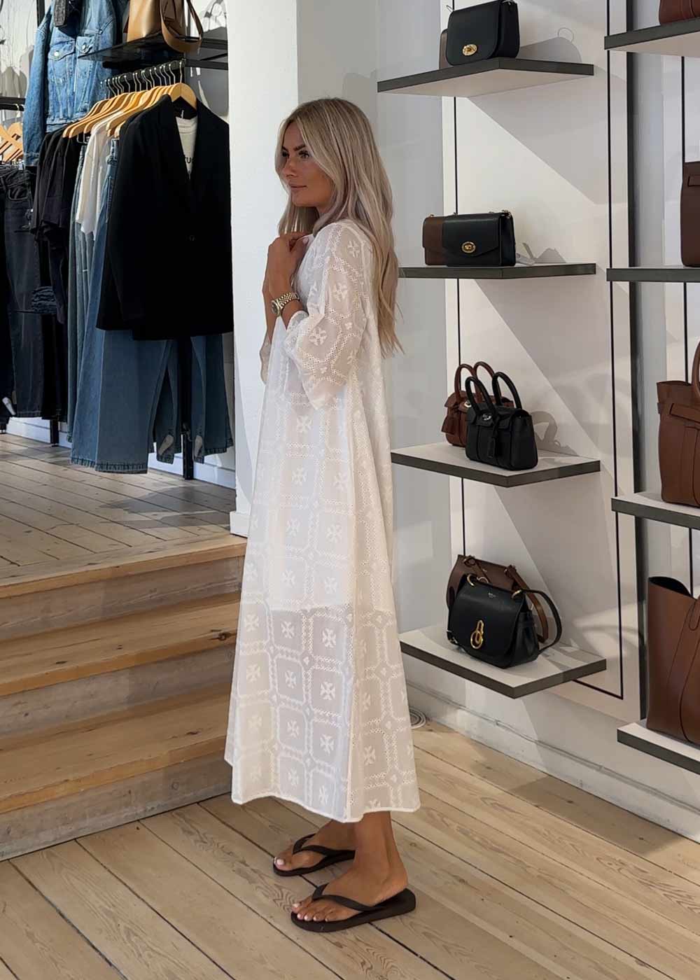 HollynMD dress - Soft White - Image 3