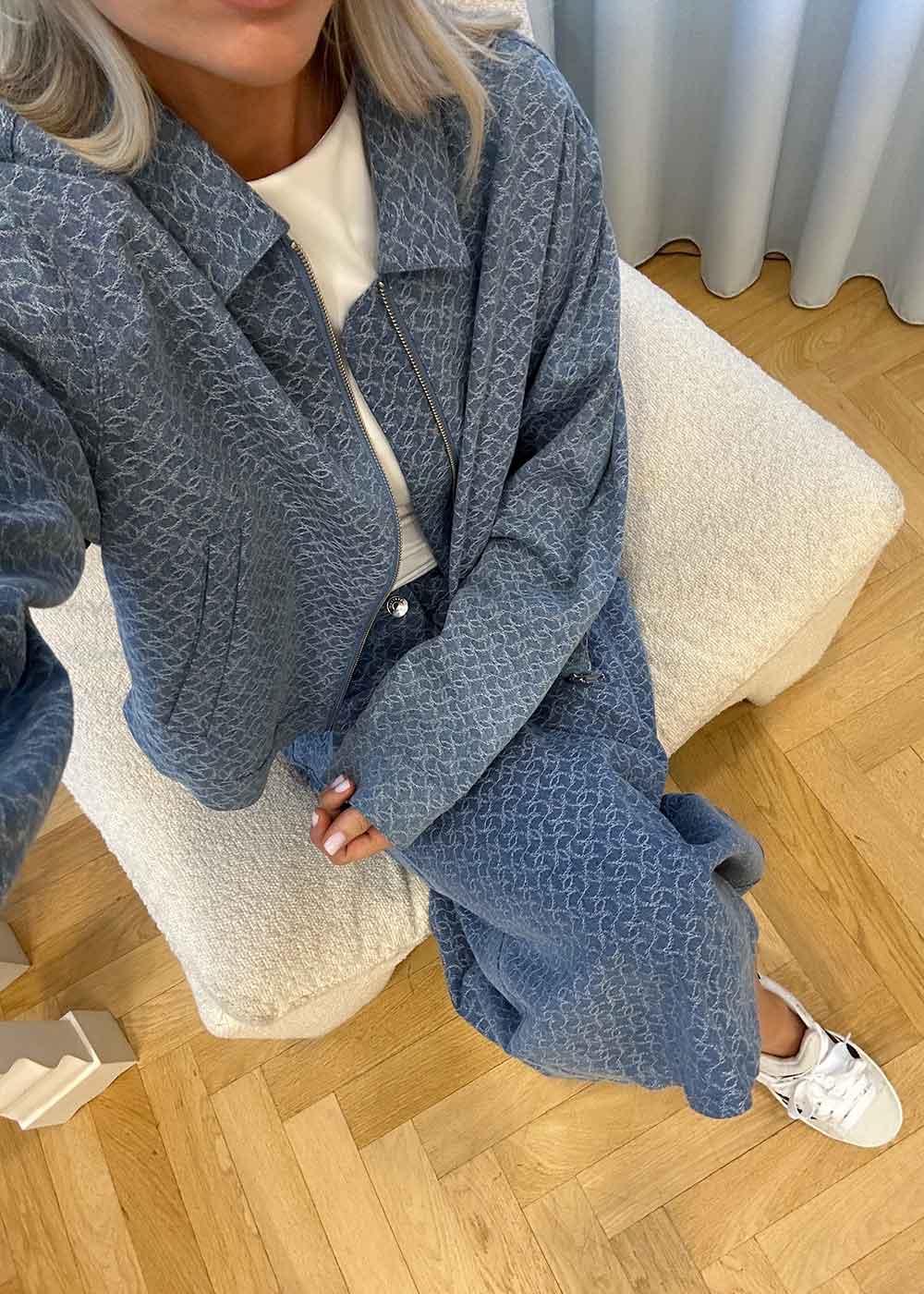 HennesyMD jacket - Structured Medium Blue - Image 3