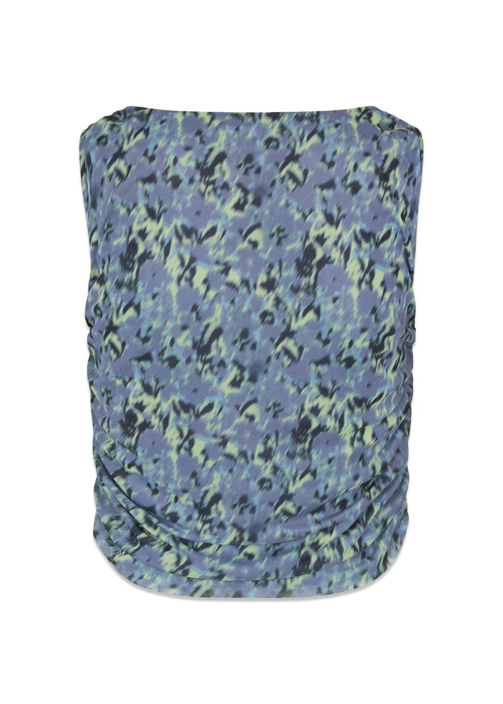 HamiltonMD print top - Blurred Flower - Image 2