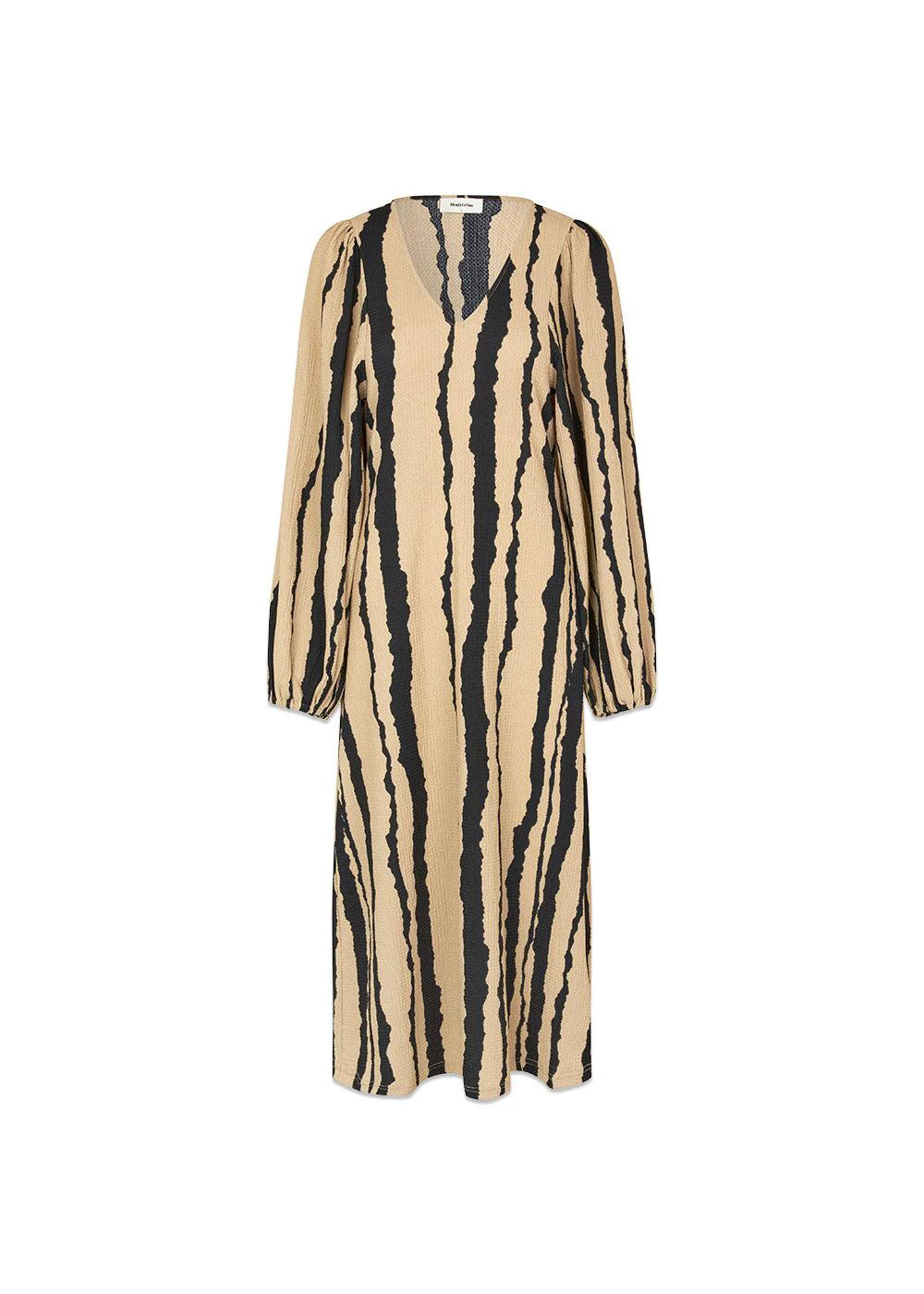 HarlandMD print dress - Torn Lines