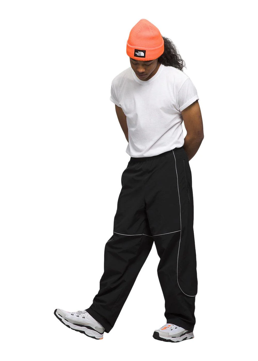 Tek Piping wind pants - Black - Image 3