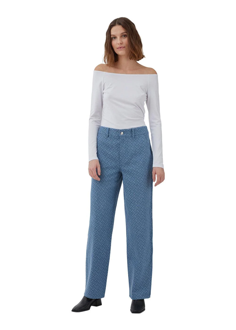 HennesyMD jeans - Structured Medium Blue - Image 3