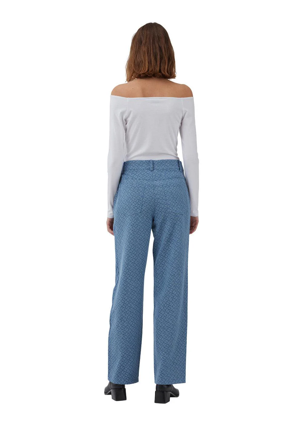 HennesyMD jeans - Structured Medium Blue - Image 4