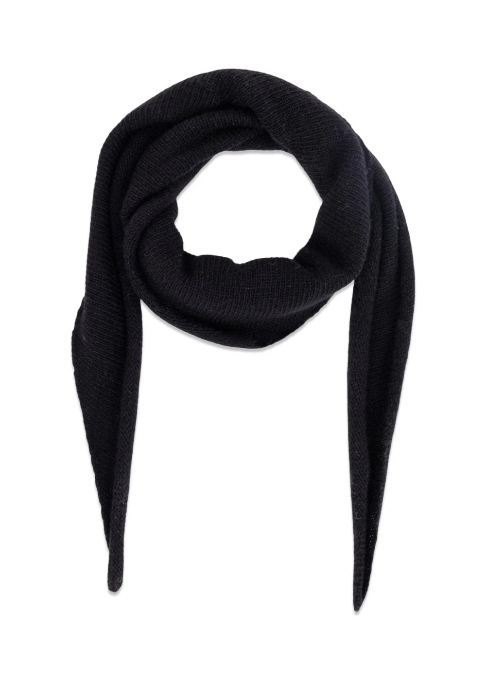 Misty Knit Scarf - Black