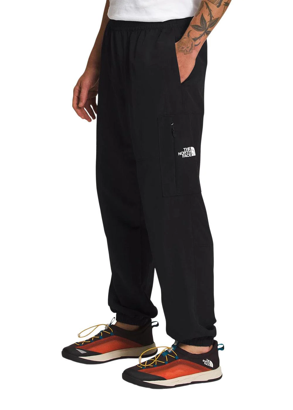 M TNF Nylon Easy Pant - Black - Image 3