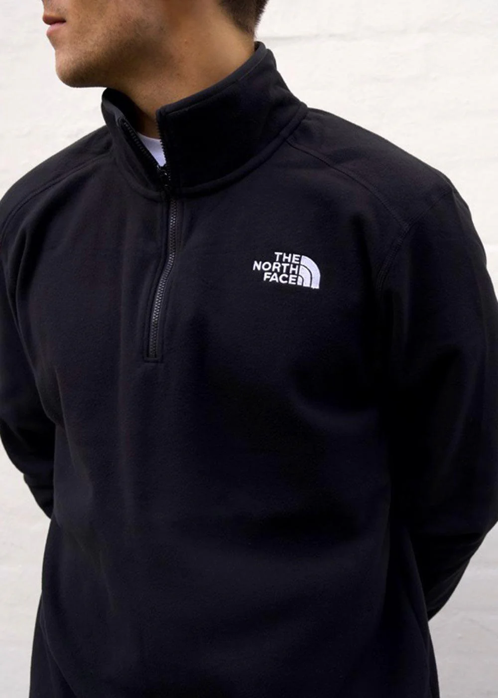 M 100 Glac 1/4 Zip - Black - Image 2