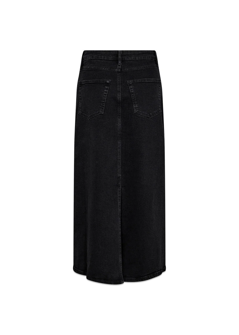 IVY-Zoe Maxi Skirt Wash Faded Black - Black - Image 2