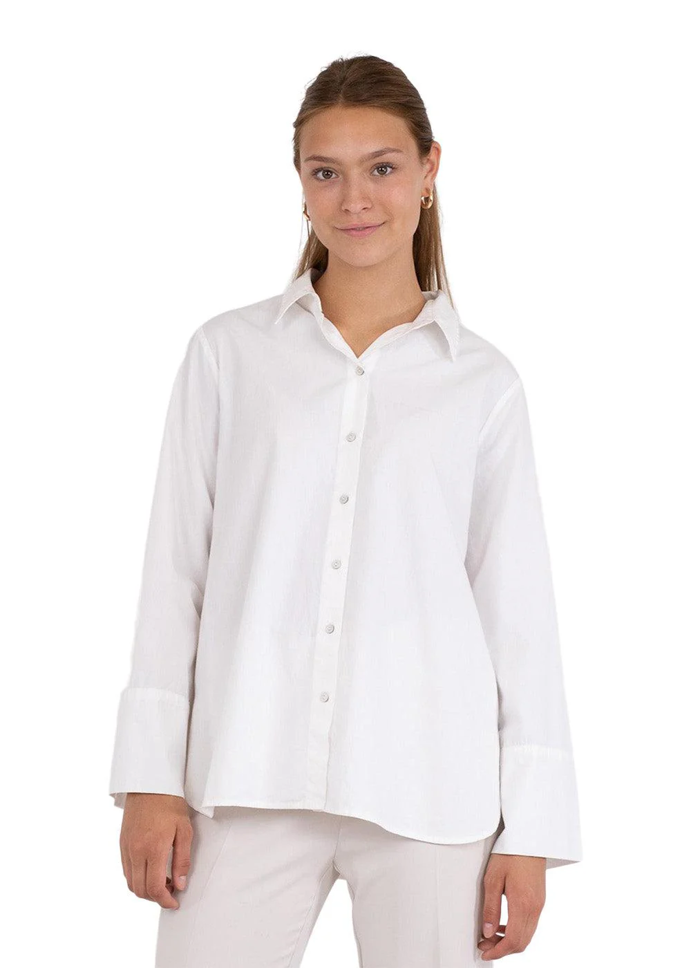 Dita C Poplin Shirt - White - Image 3