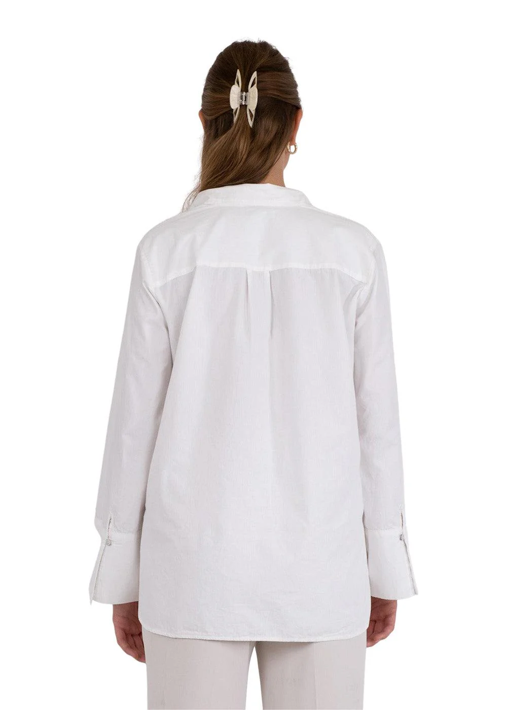 Dita C Poplin Shirt - White - Image 4