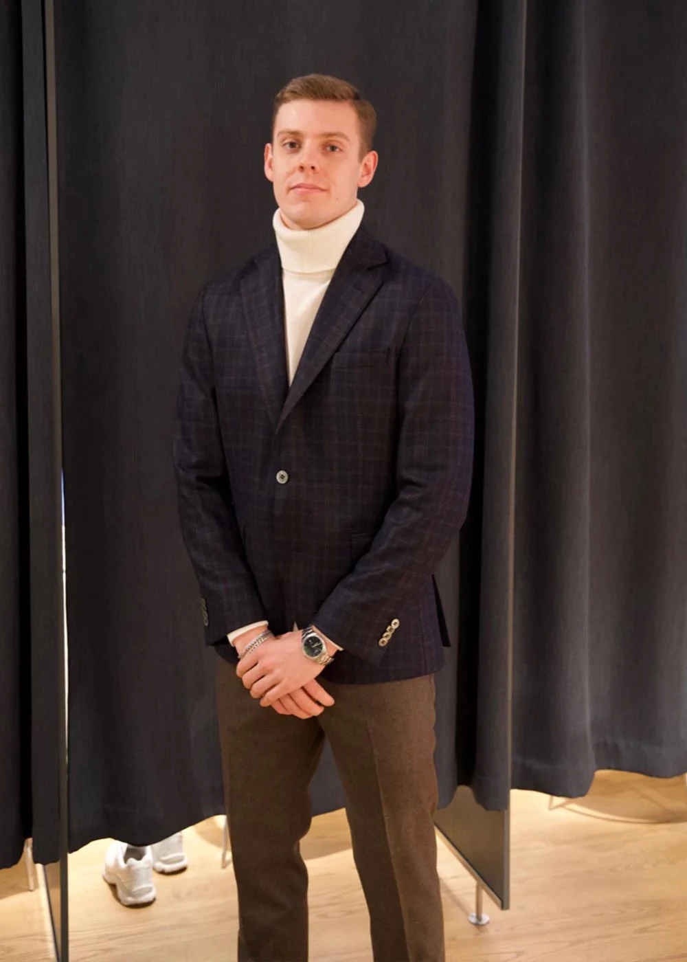 Fogerty Blazer - Navy - Image 2
