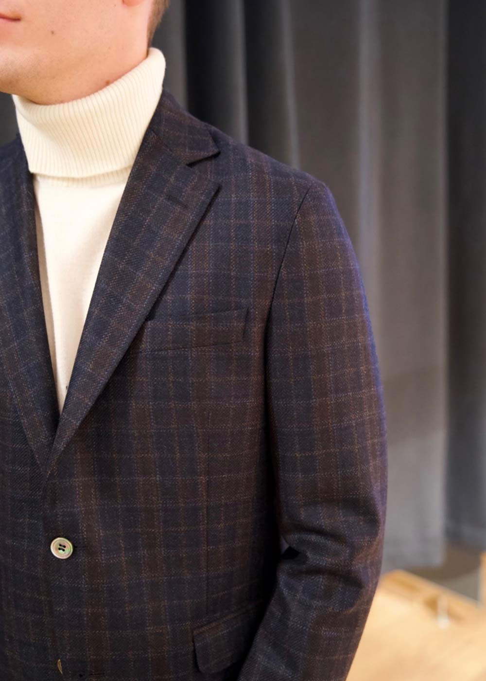 Fogerty Blazer - Navy - Image 3