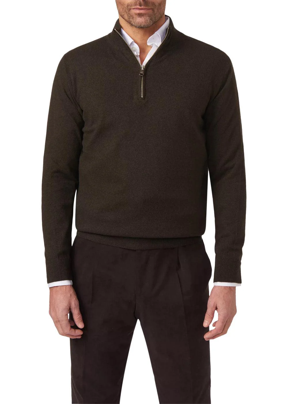 Patton Half Zip - Green Gentile - Image 3