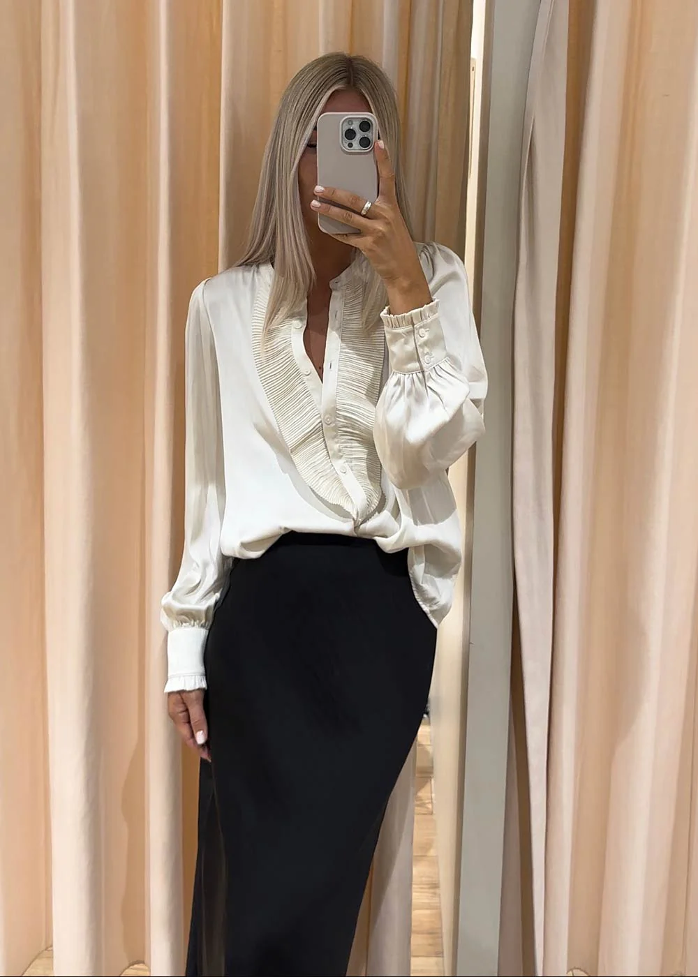 Zola Blouse - Off White - Image 2