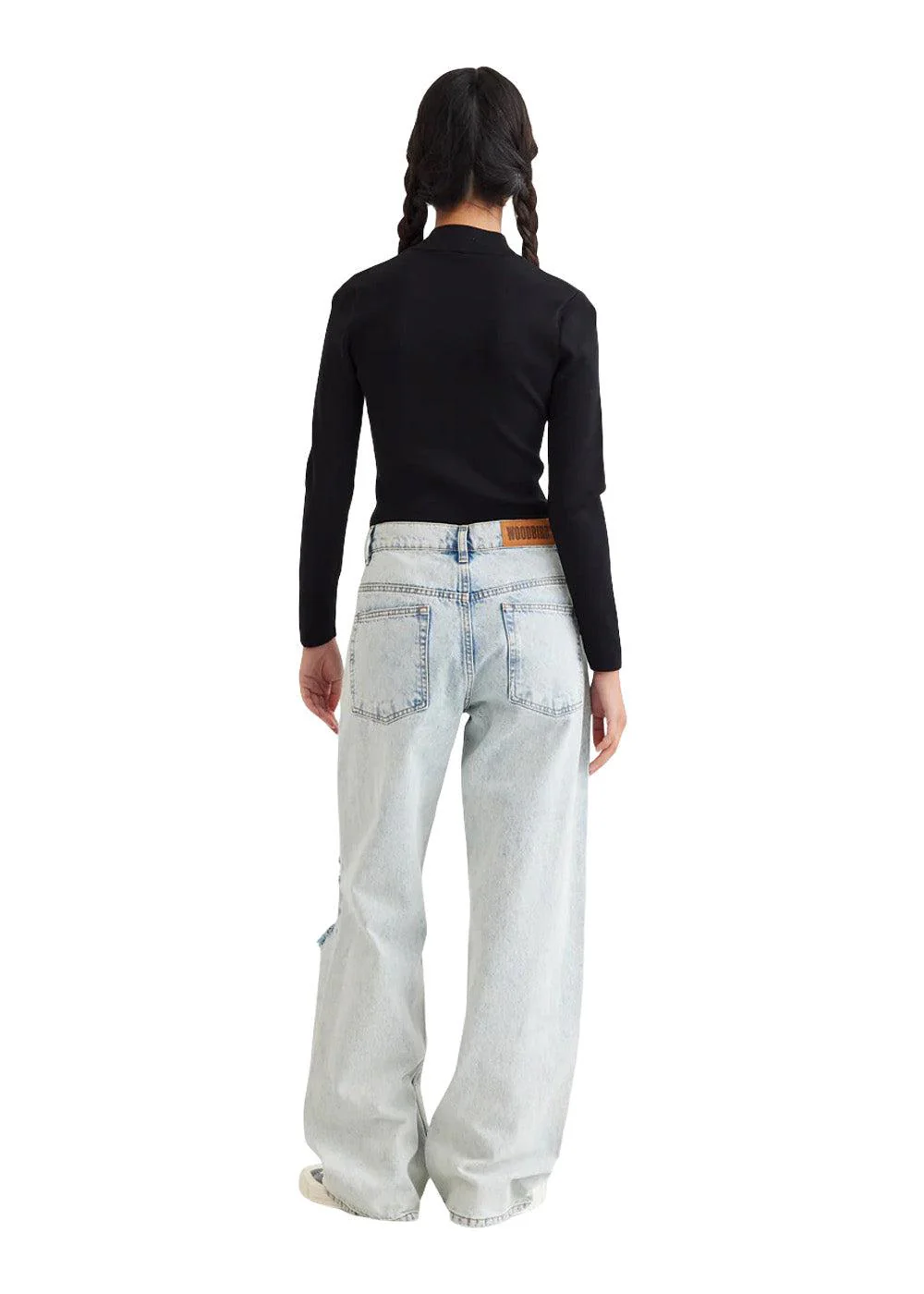 Kathy Wave Jeans - Washed Blue - Image 4