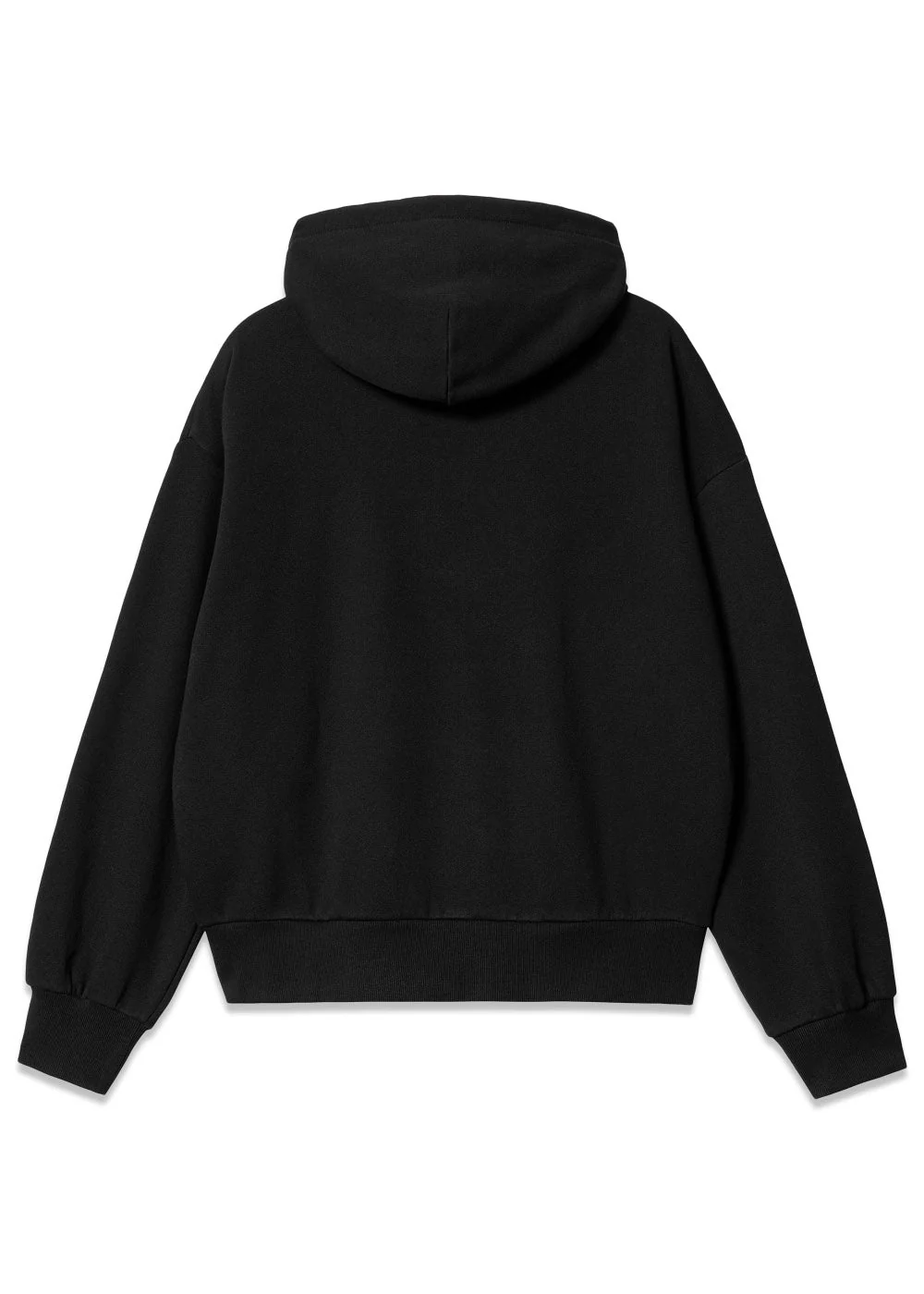 W Hooded Casey Sweatshirt - Black / Silver - Image 2