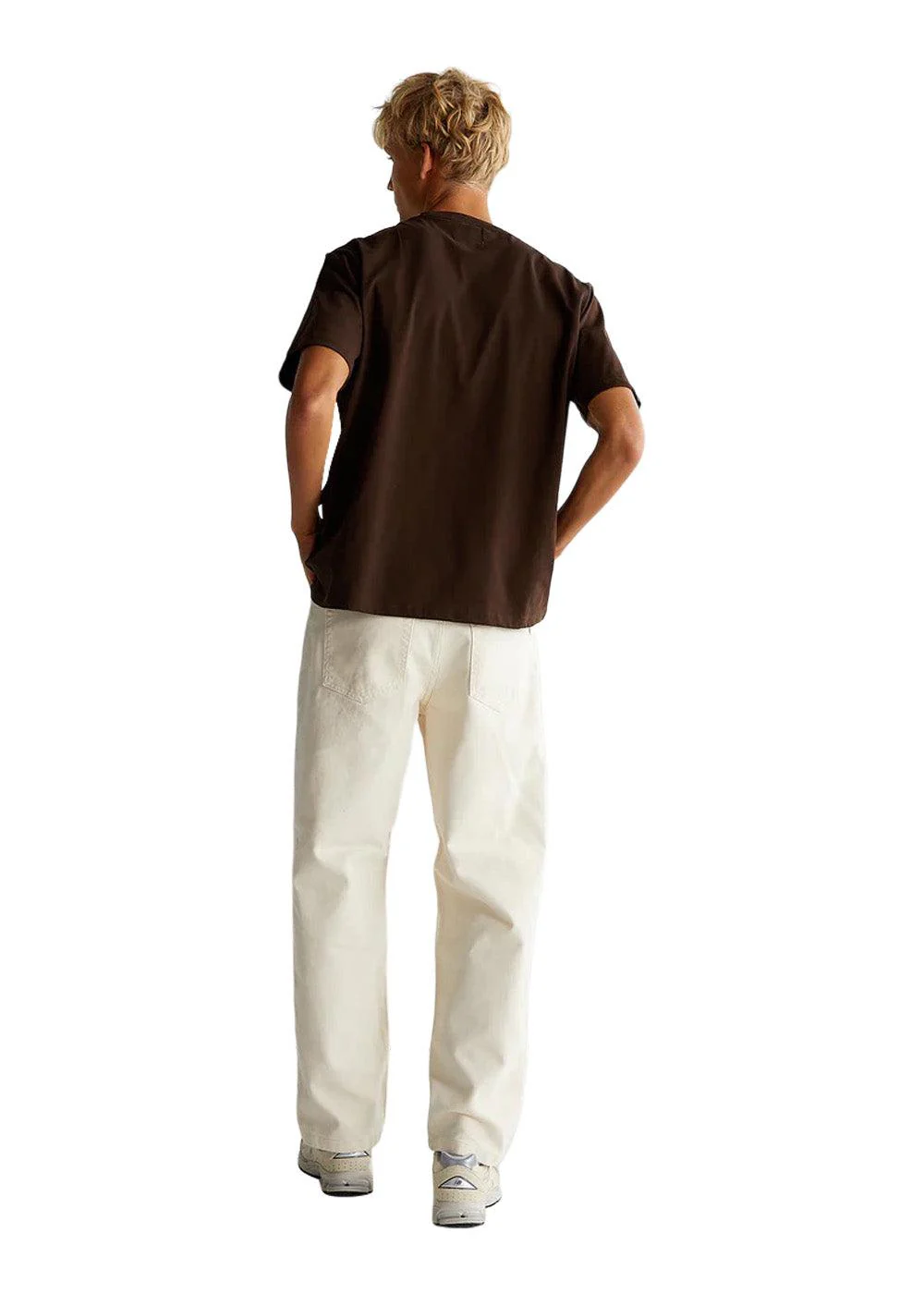 Leroy Twill Pants - Off White - Image 3