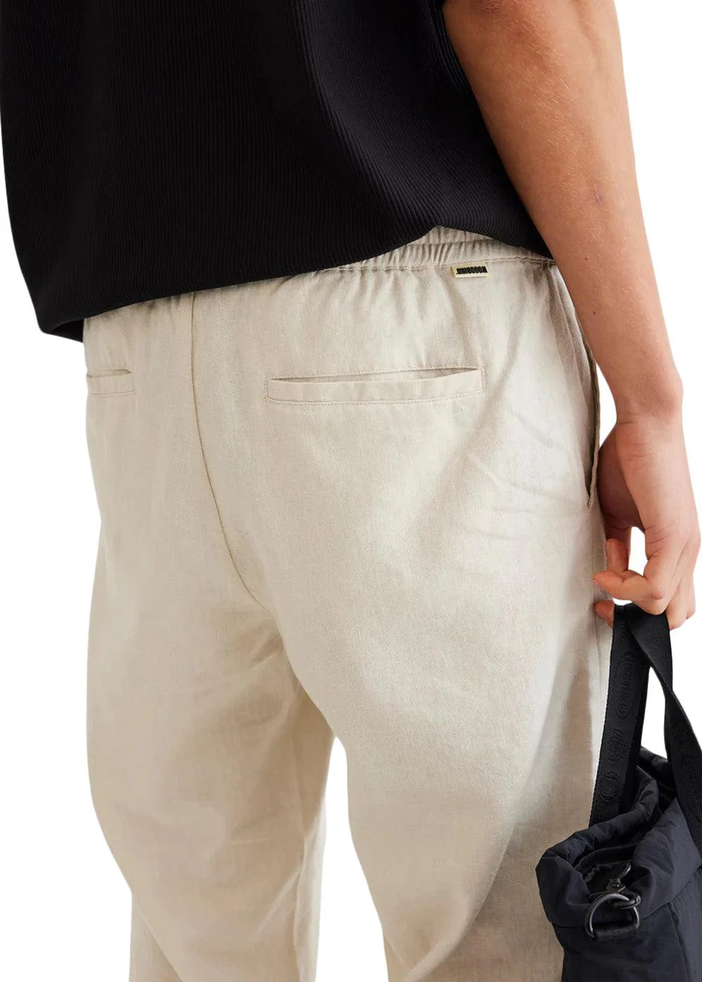 Eik Linen Pant - Sand - Image 2