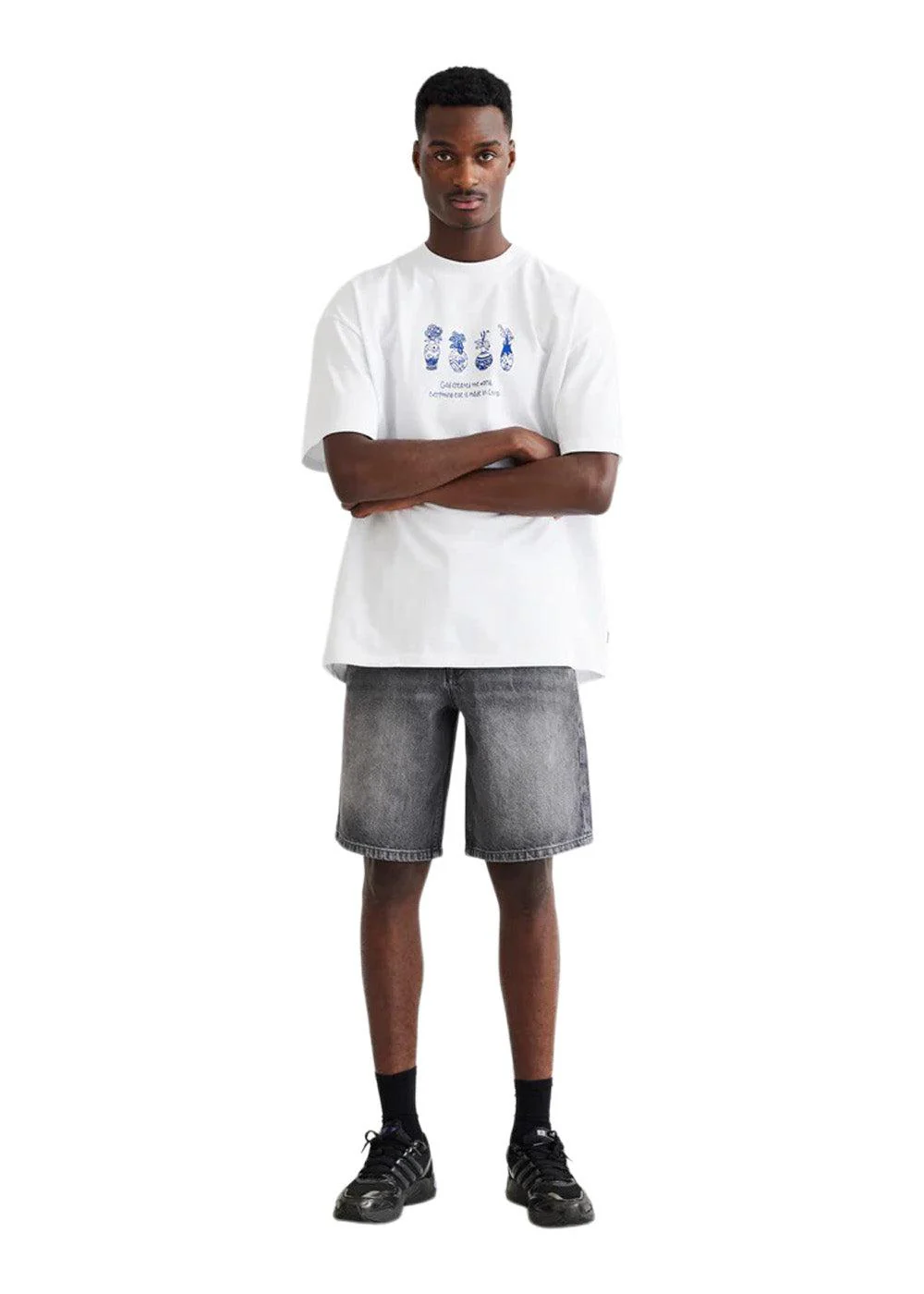 Rami Eclipse Shorts - Grey-Black - Image 3