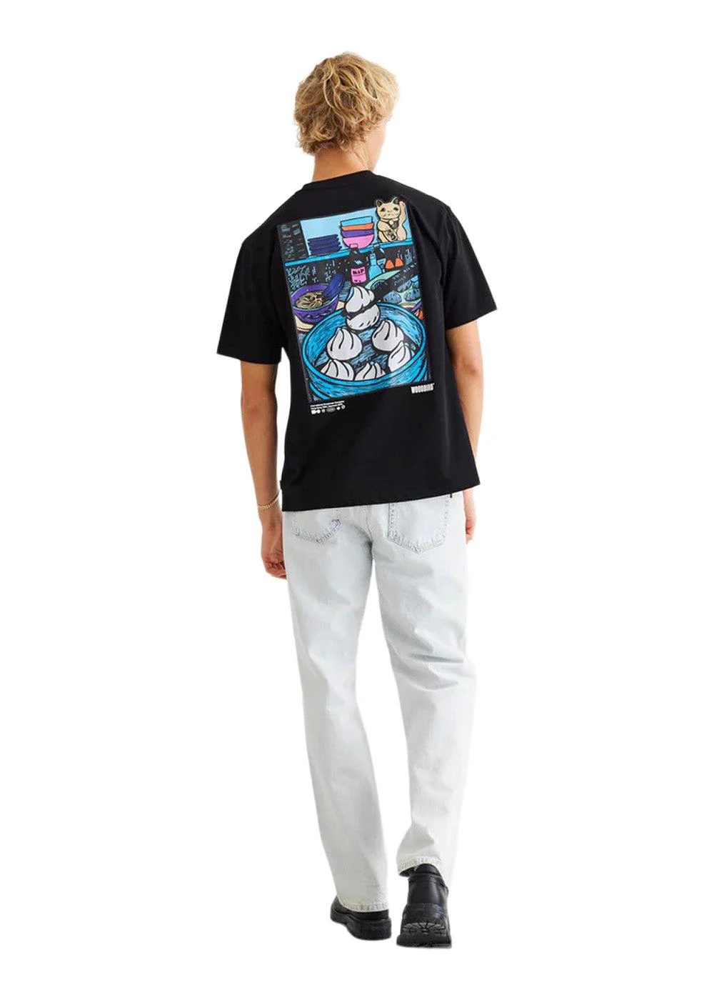 Baine Dimsum Tee - Black - Image 4