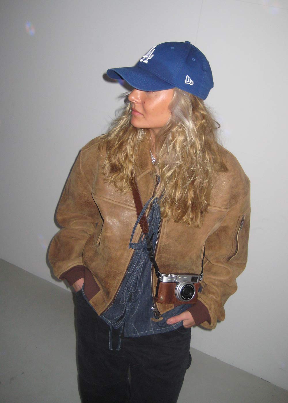 Rocky Leather Bomber - Used Brown - Image 2