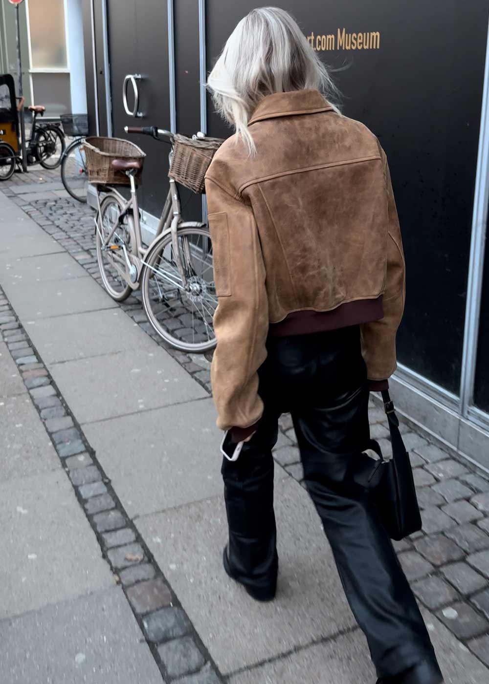 Rocky Leather Bomber - Used Brown - Image 3