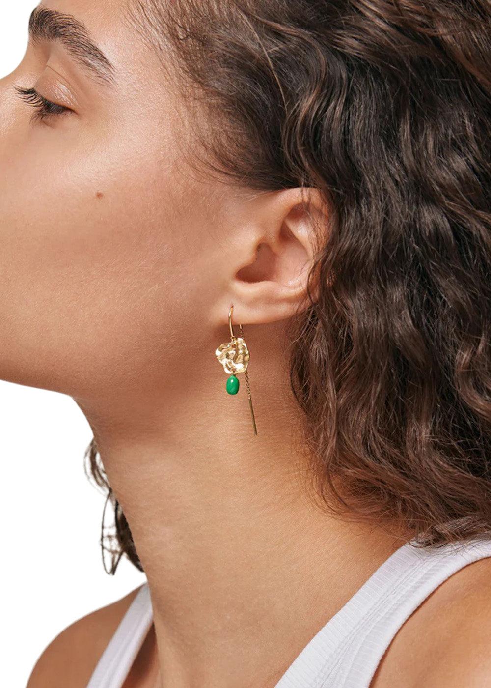 Earring, Kai - Grass Green - Image 2