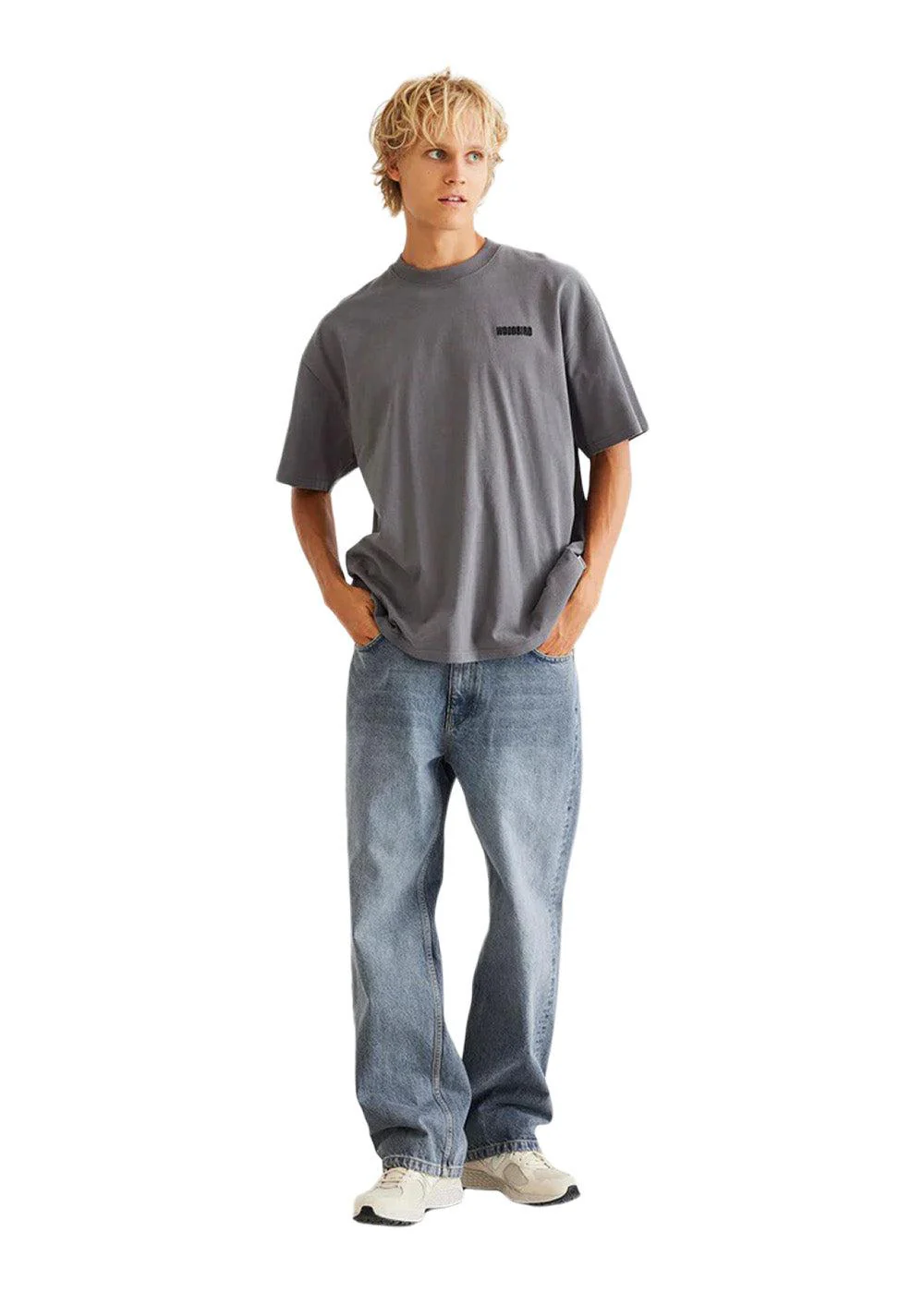 Baine Durian Tee - Antra Grey - Image 2