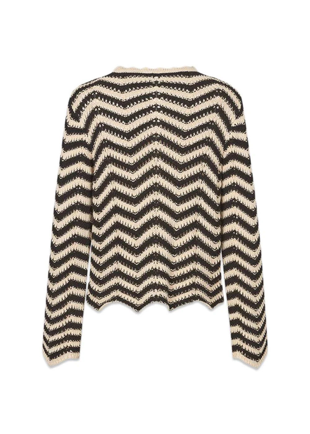 CaryMD o-neck - Summer Sand Black - Image 4