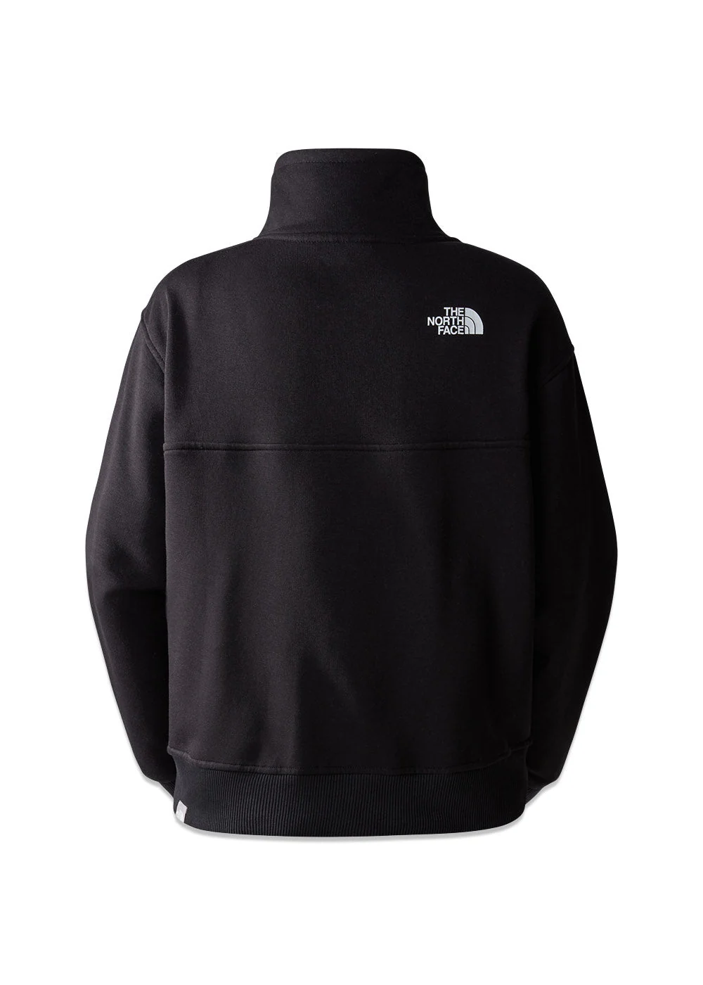 W ESSENTIAL QZ CREW - Tnf Black - Image 2