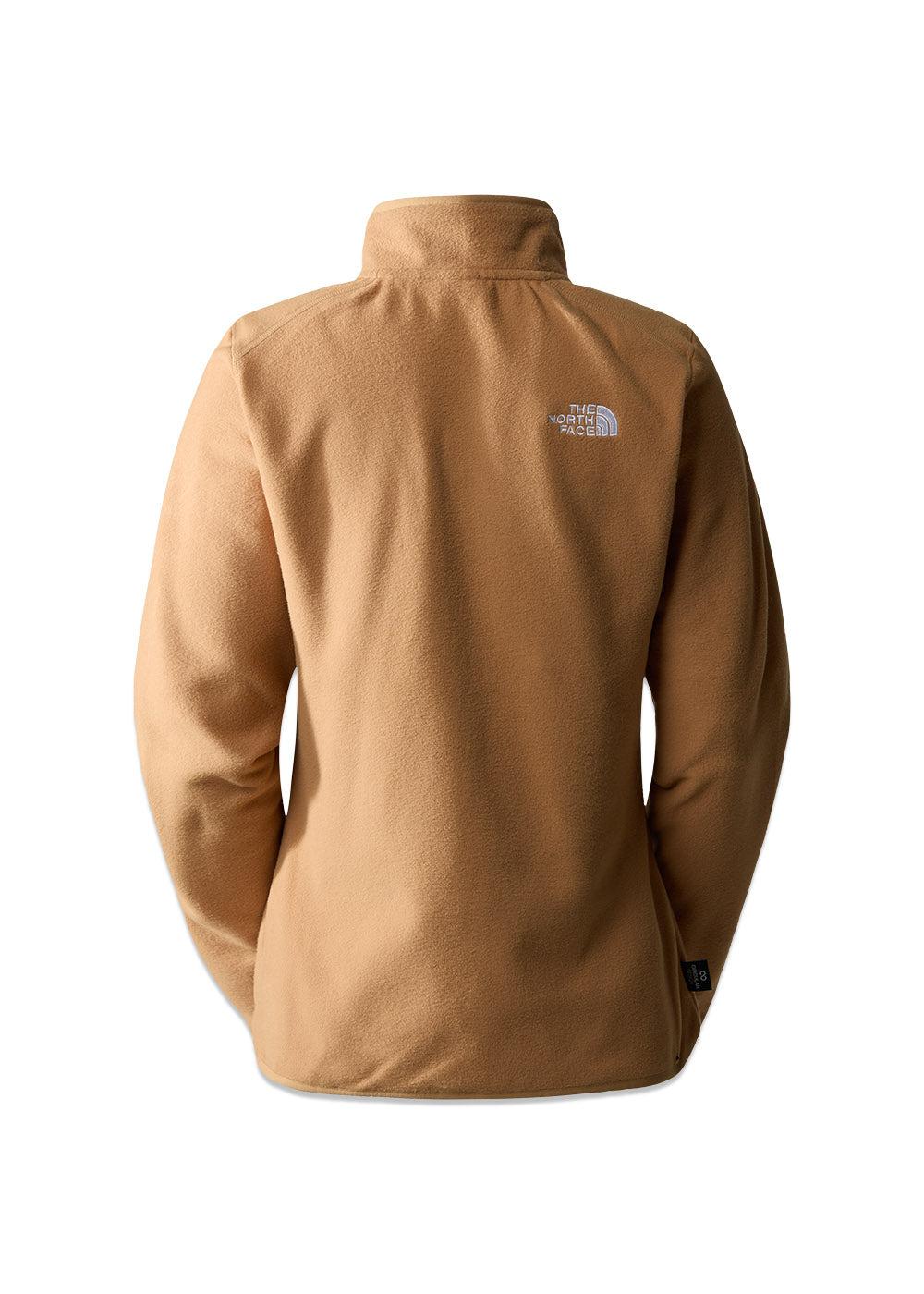 W 100 GLACIER 1 / 4 ZIP - Almond Butter - Image 3