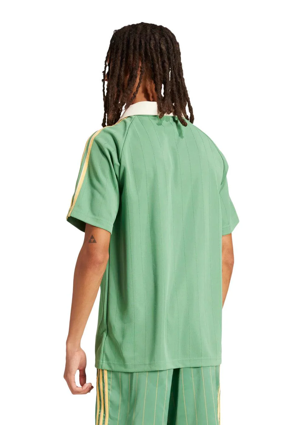 STRIPE JERSEY PRLOGR - Preloved Green - Image 3