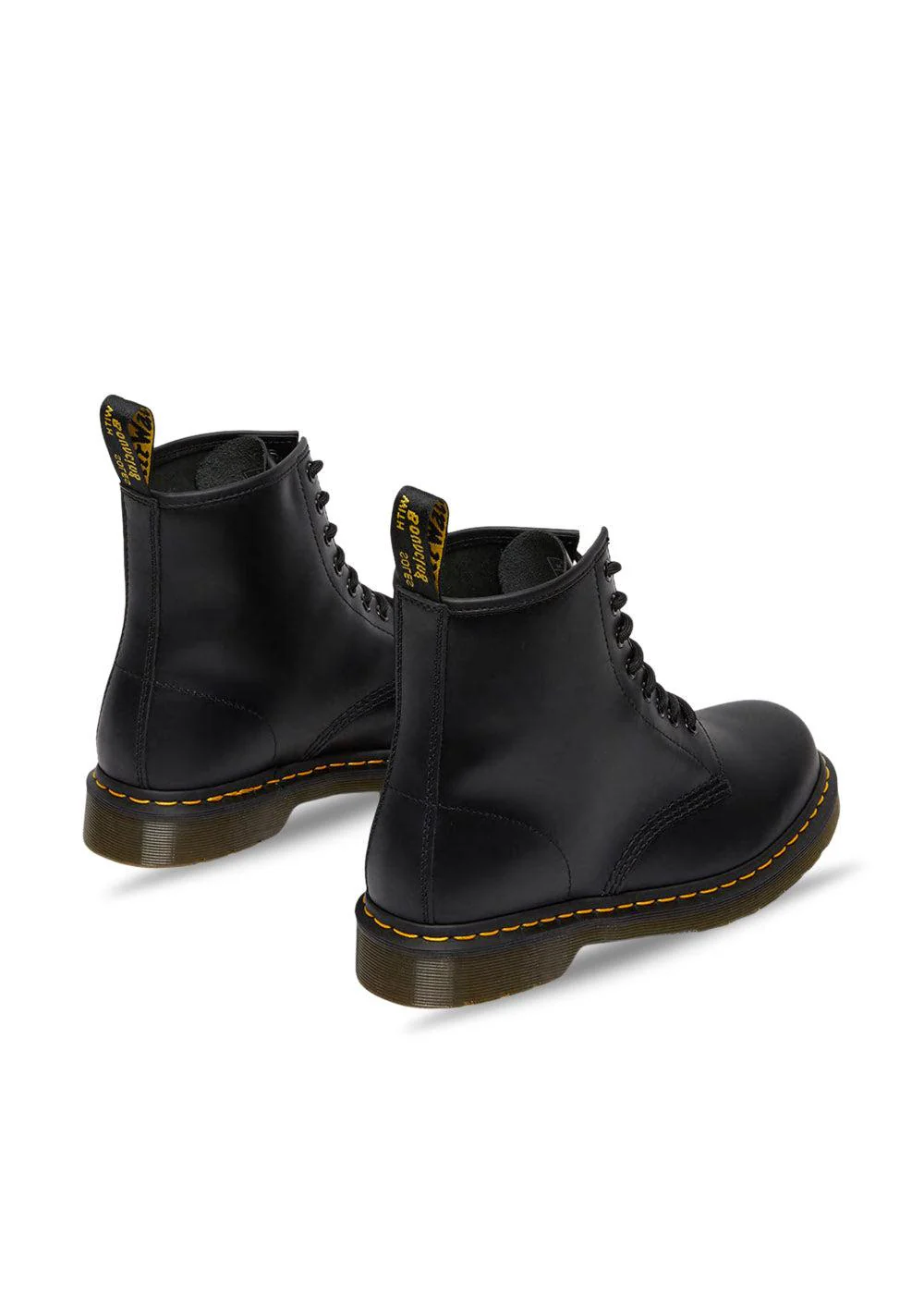 1460 Black Smooth - Black - Image 3