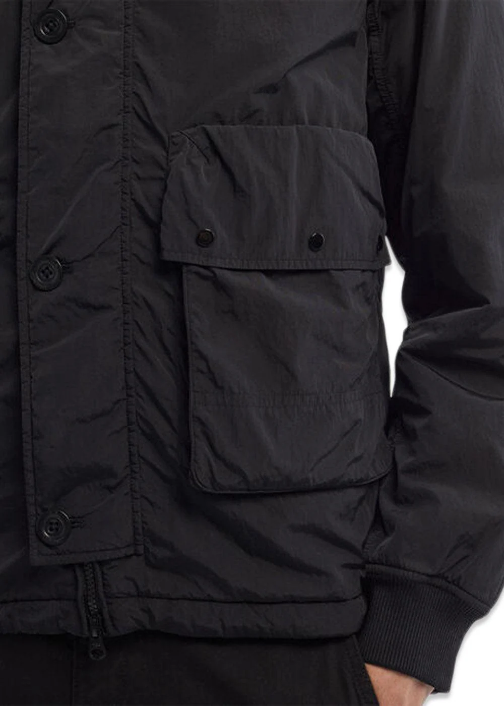 Outerwear Medium Jacket Chrome R - Black - Image 5