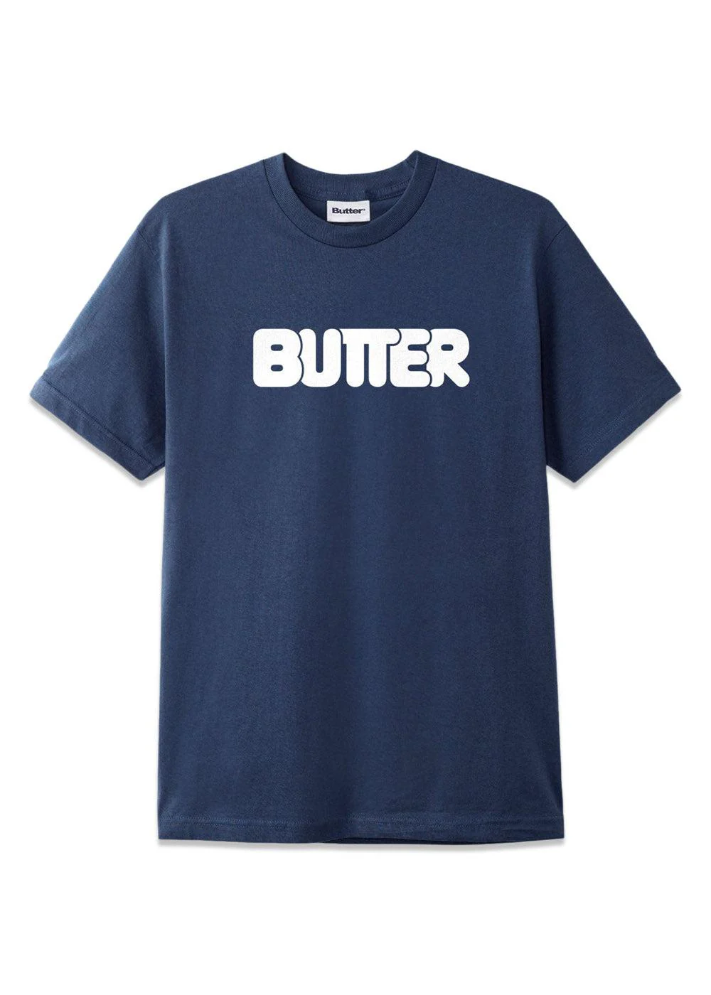 Rounded logo tee - Denim