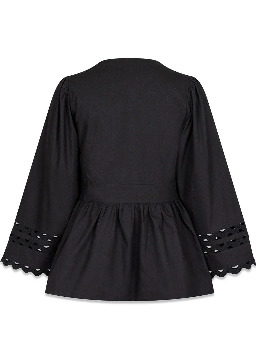 Depsi Tape Blouse - Black - Image 3