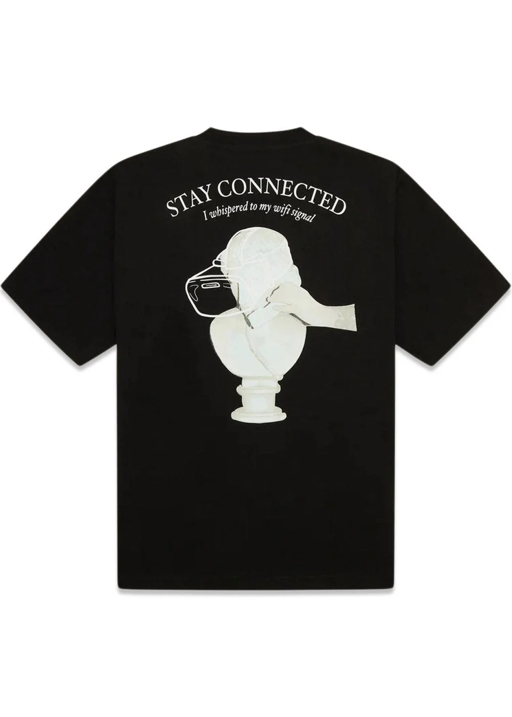 Baine Connect Back Tee - Black - Image 2