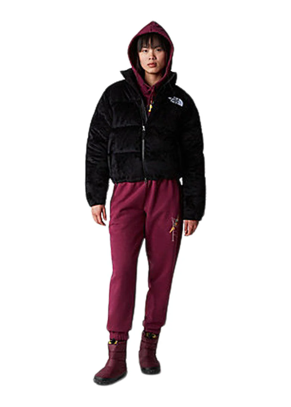 W VERSA VELOUR NUPTSE - Tnf Black - Image 3