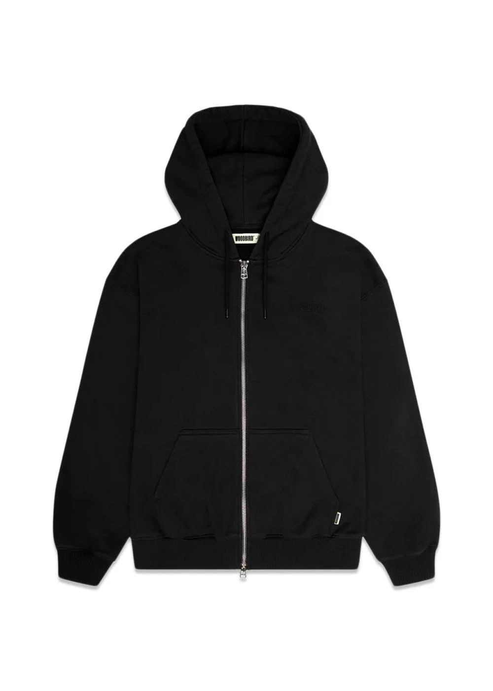 Pope Zip Hoodie - Black