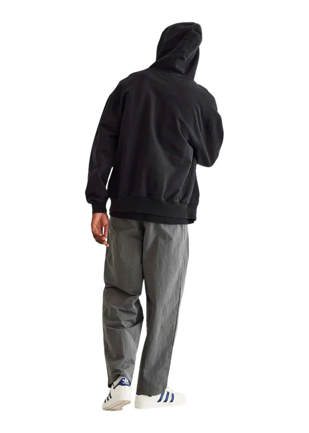 Pope Zip Hoodie - Black - Image 3