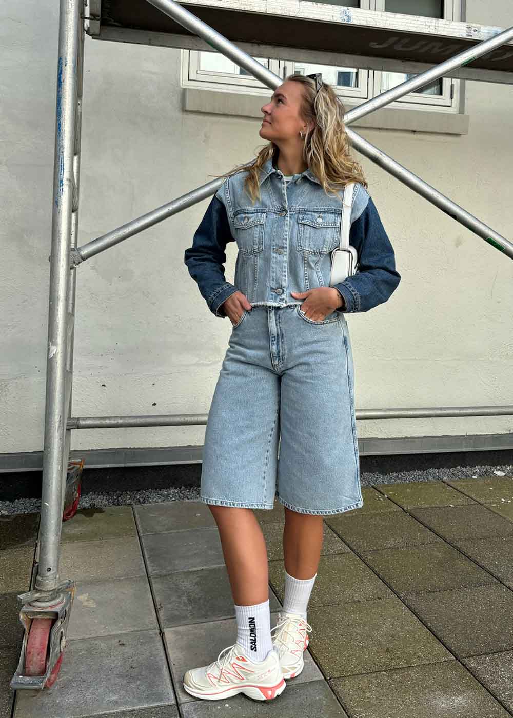 City Denim Jacket 0105 - Light Blue - Image 2