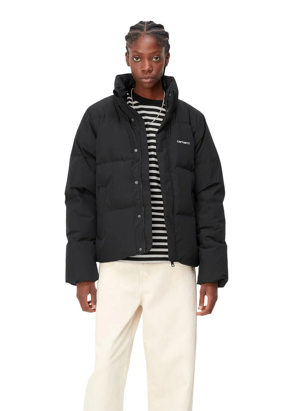 W Yanie Jacket - Black / White - Image 3