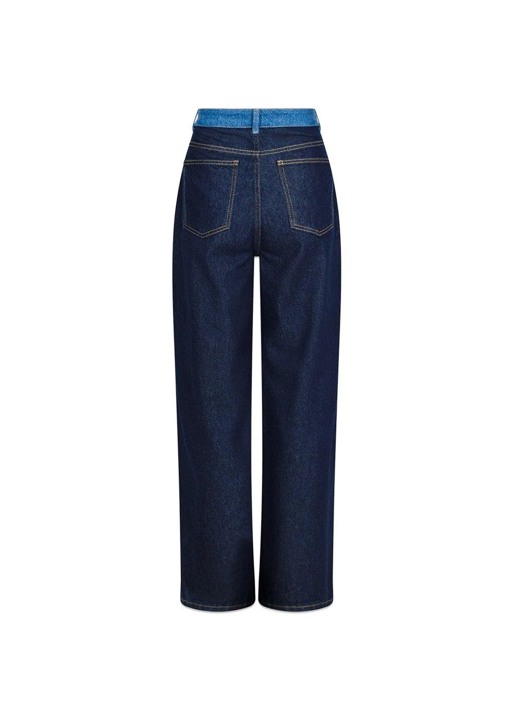 Duran Contrast Pants - Dark Blue - Image 3