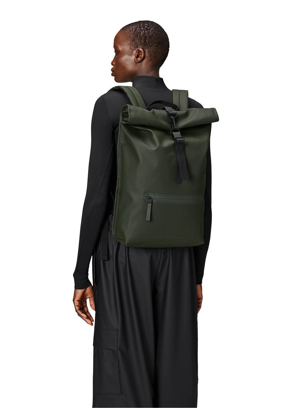 Rolltop Rucksack W3 - Green - Image 3