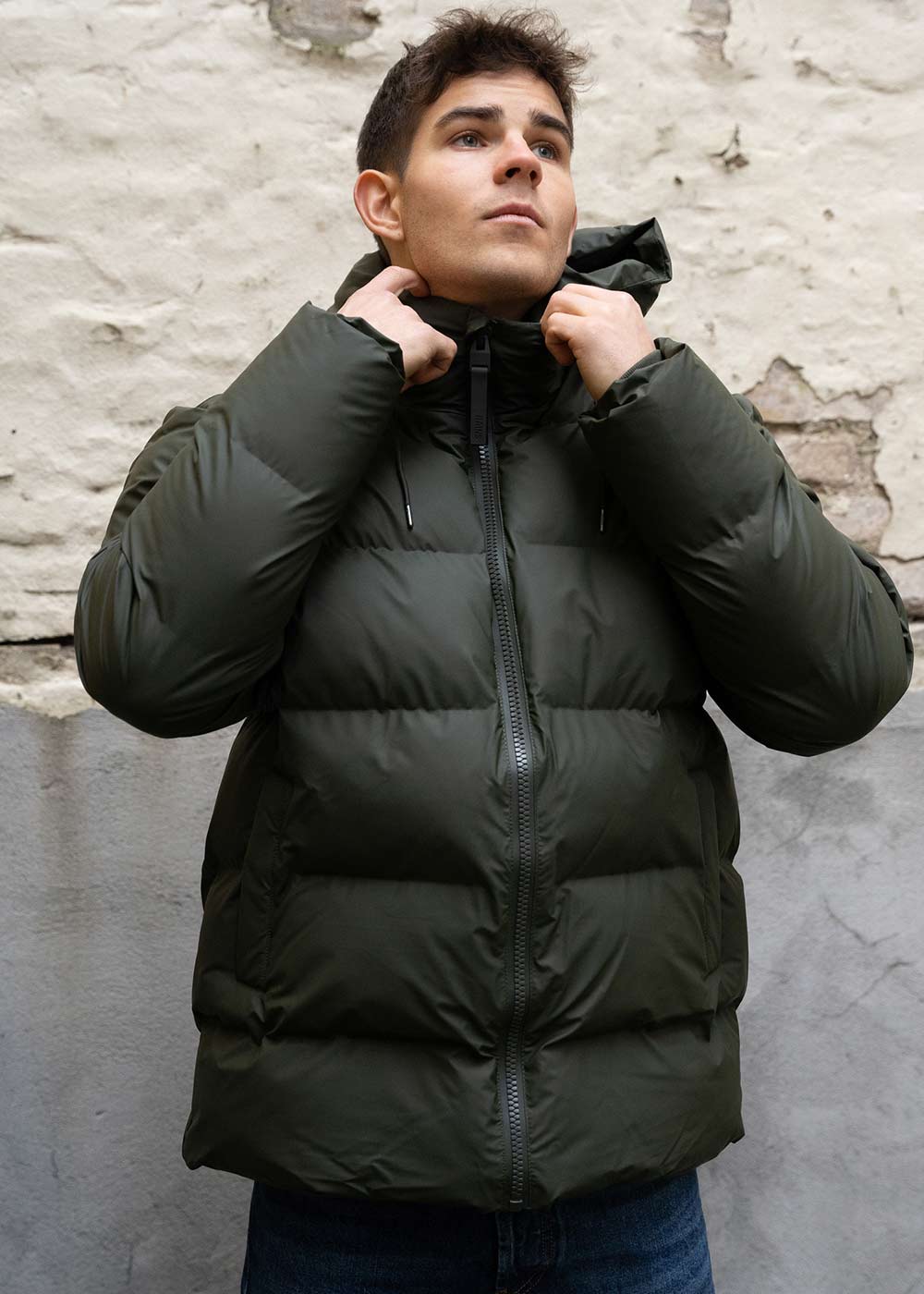 Alta Puffer Jacket W3T3 - Green - Image 2