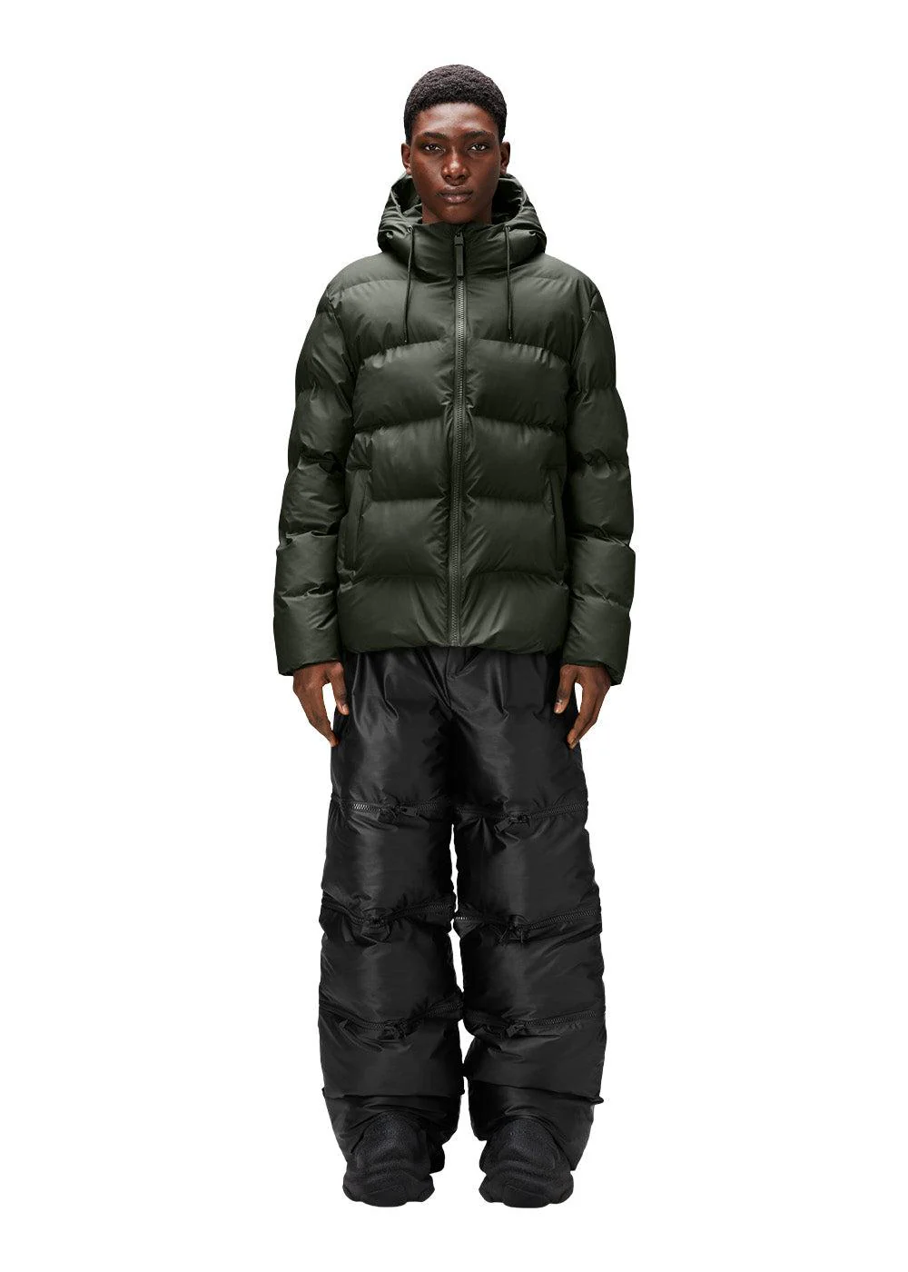 Alta Puffer Jacket W3T3 - Green - Image 4