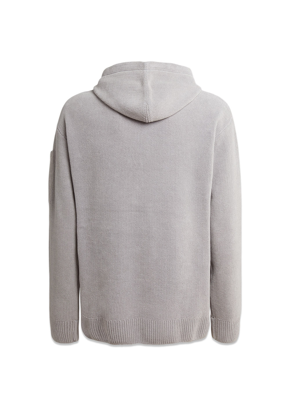 KNITWEAR - HOODED - Drizzle Grey - Image 2